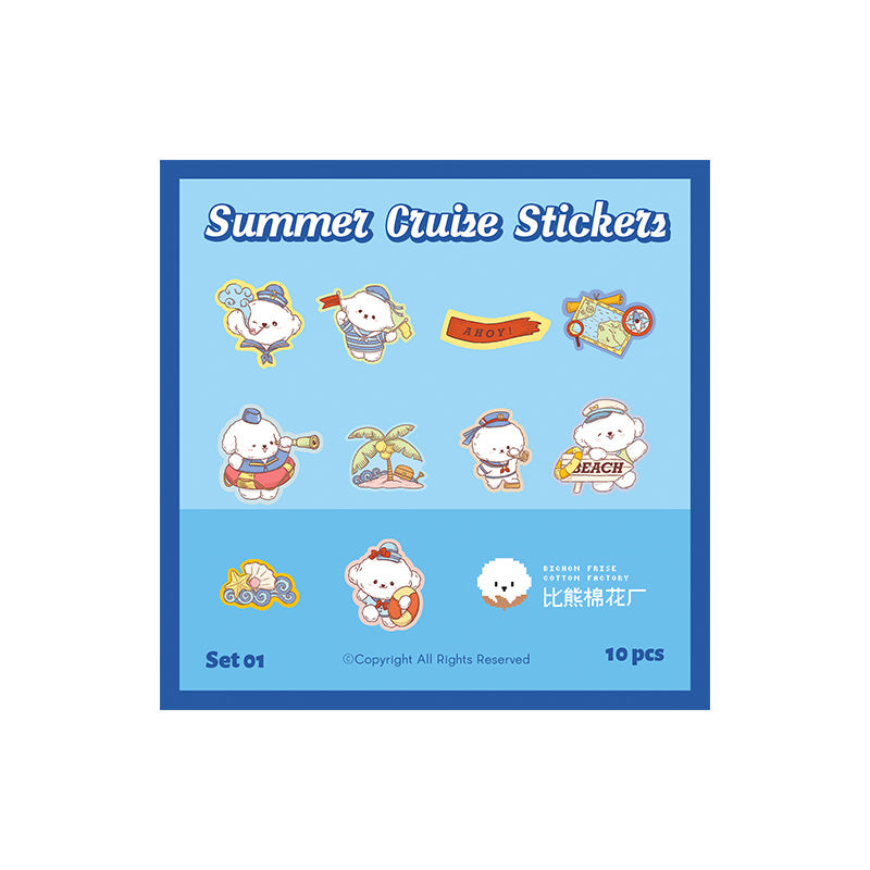 Sailor Series Large Waterproof Sticker