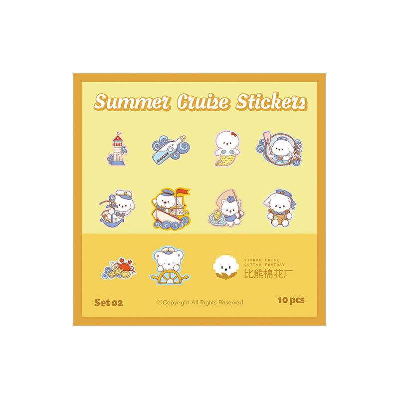 Sailor Series Large Waterproof Sticker