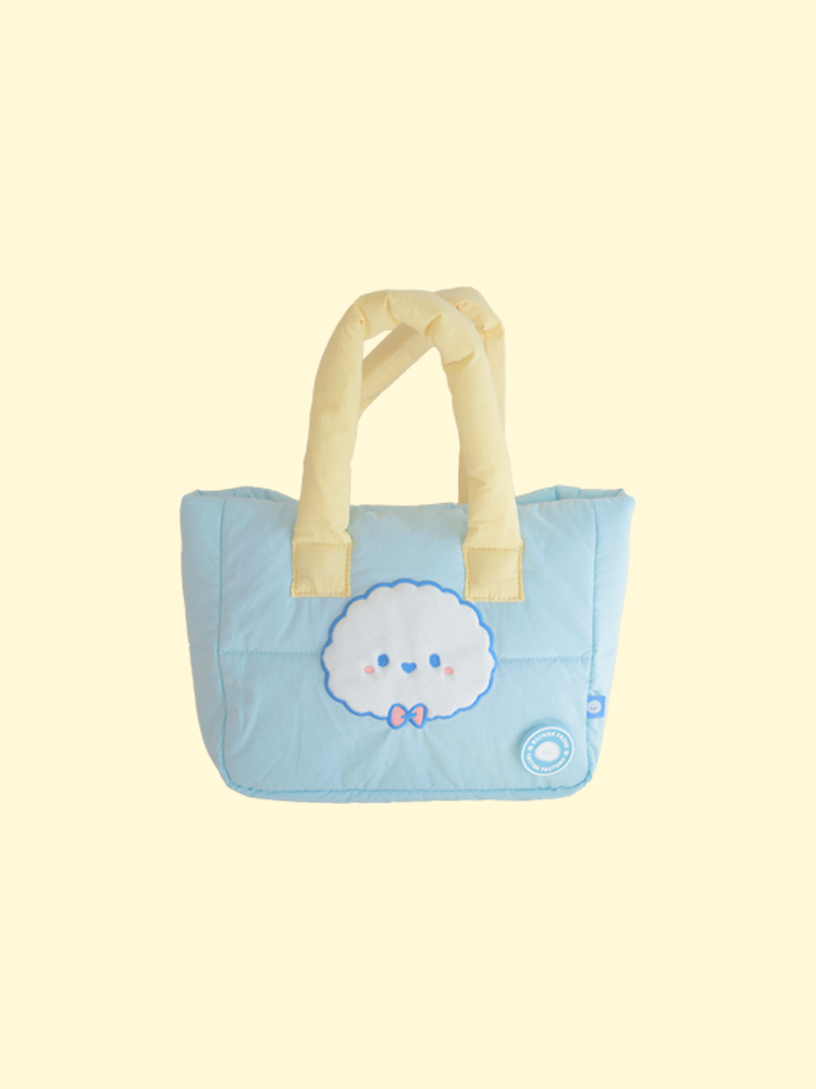 Classic Series Bichon Puffy Tote Bag