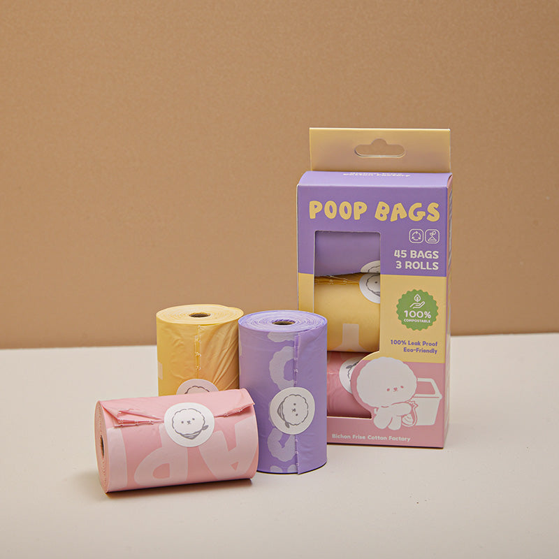 Dopamine Series 100% Compostable Dog Poop Bags