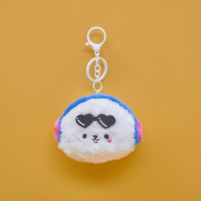 Dopamine Series Plush Keychain