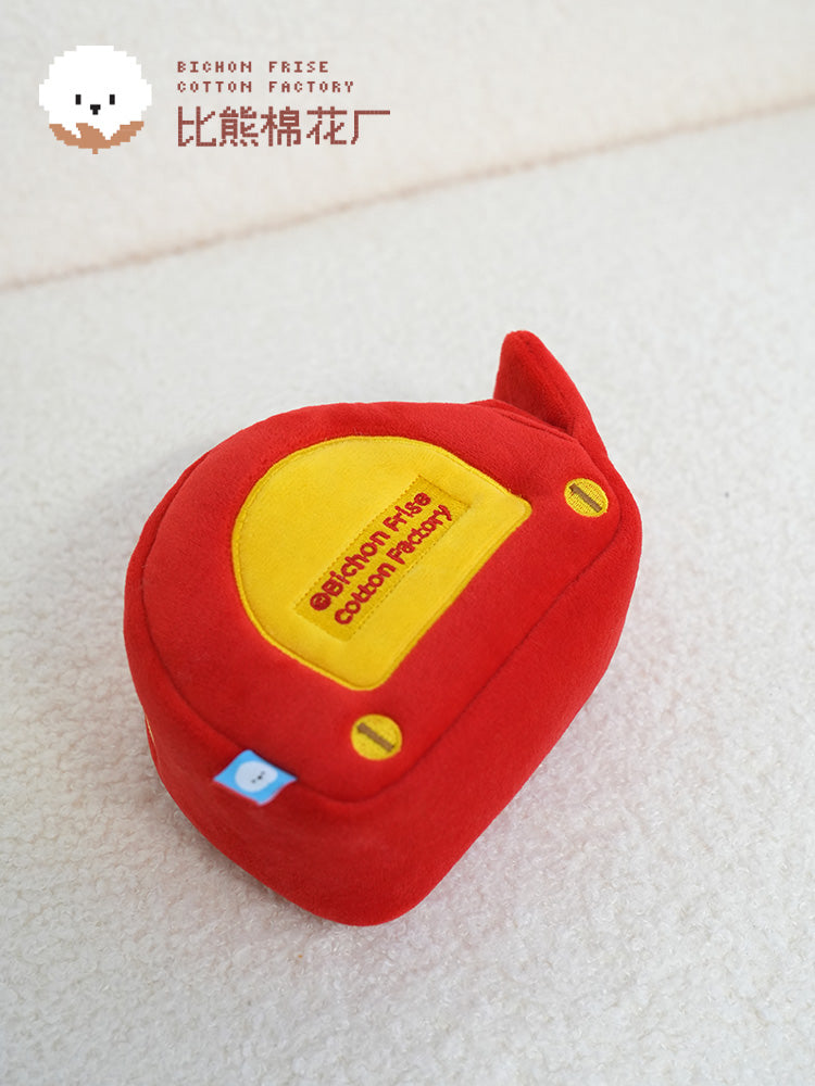 Factory Series Measuring Tape Interactive Treat Puzzle Plush Toy