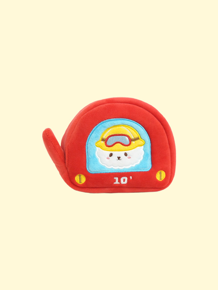 Factory Series Measuring Tape Interactive Treat Puzzle Plush Toy